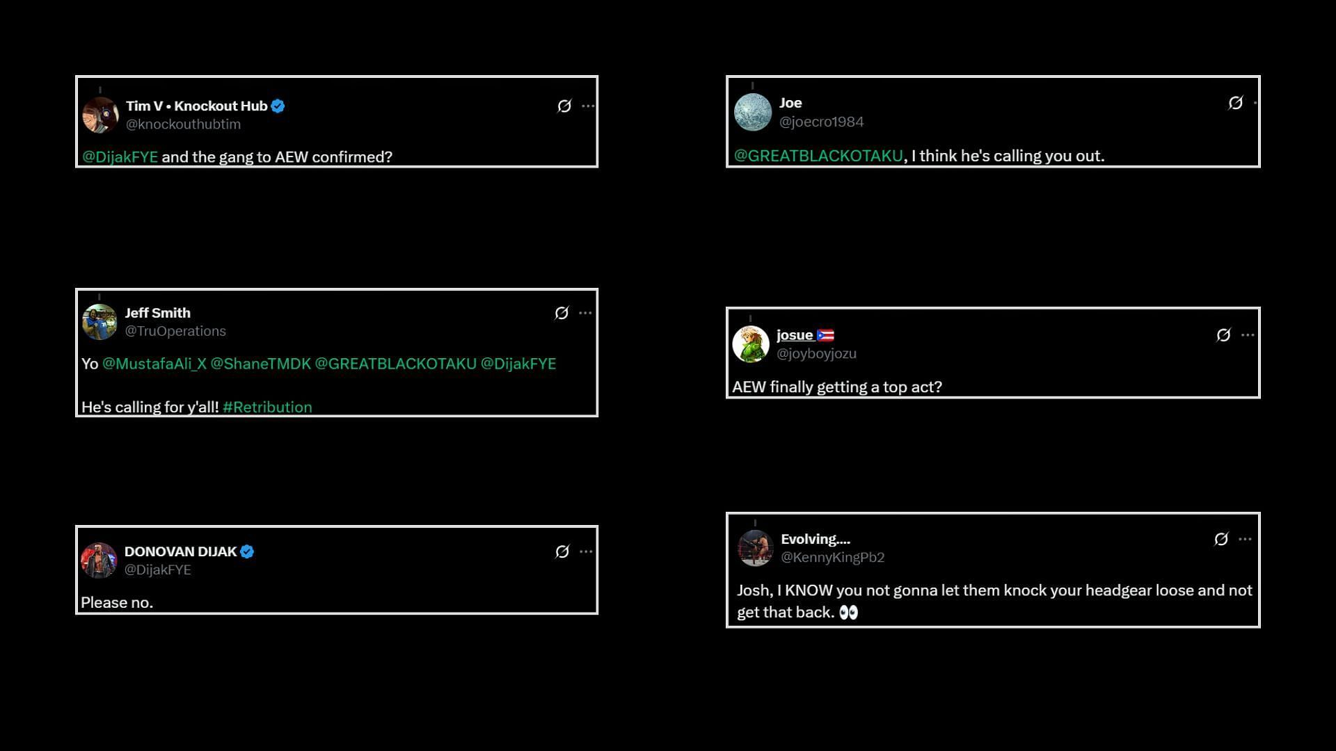 Fans hilariously reference Retribution in the comments